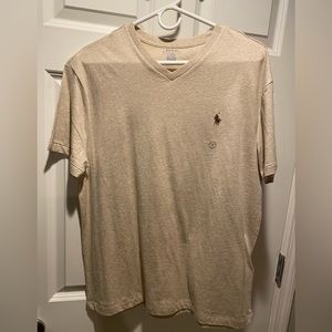 Men’s Polo Cotton V-Neck T-Shirt